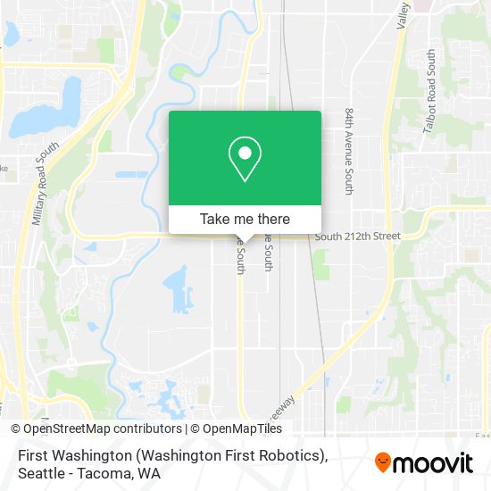 Mapa de First Washington (Washington First Robotics)