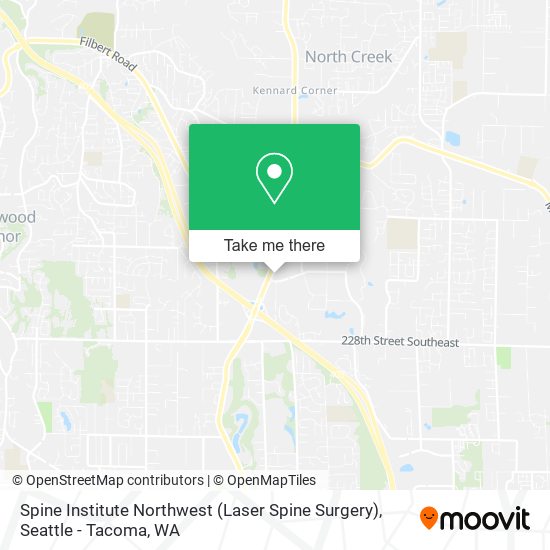 Spine Institute Northwest (Laser Spine Surgery) map