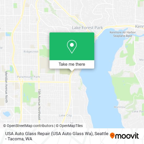 Mapa de USA Auto Glass Repair