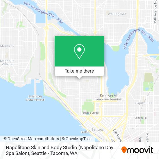 Mapa de Napolitano Skin and Body Studio (Napolitano Day Spa Salon)