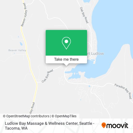 Mapa de Ludlow Bay Massage & Wellness Center