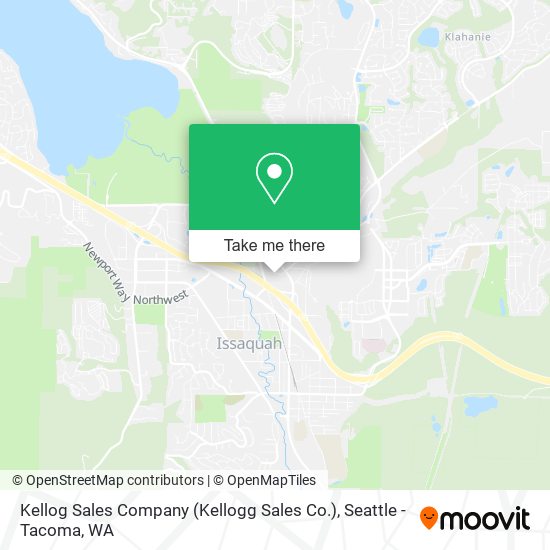 Kellog Sales Company (Kellogg Sales Co.) map