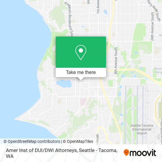 Amer Inst of DUI/DWI Attorneys map