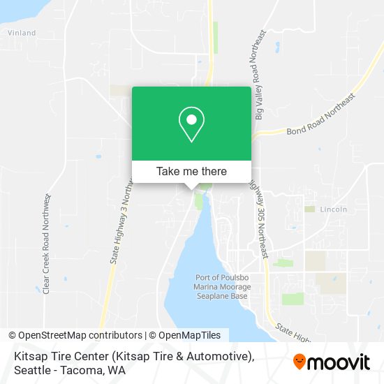 Mapa de Kitsap Tire Center (Kitsap Tire & Automotive)