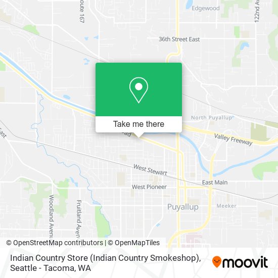 Mapa de Indian Country Store (Indian Country Smokeshop)