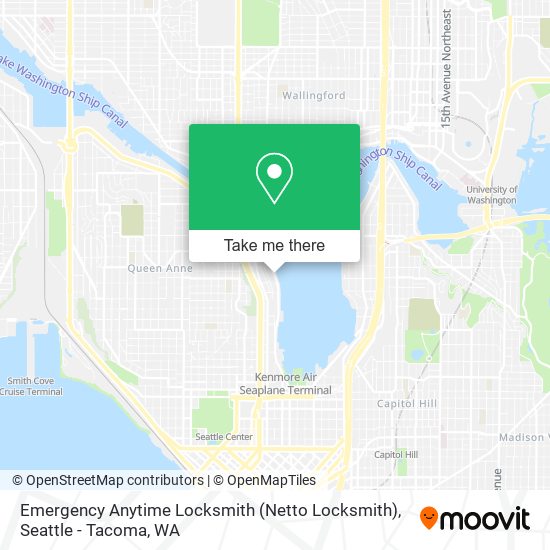 Mapa de Emergency Anytime Locksmith (Netto Locksmith)