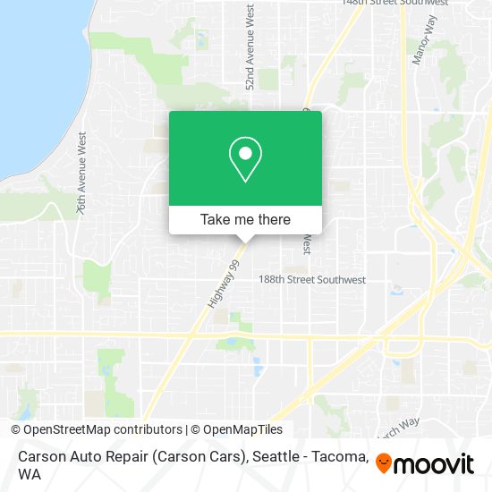 Mapa de Carson Auto Repair (Carson Cars)