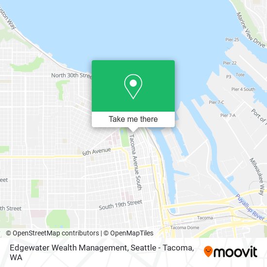 Edgewater Wealth Management map