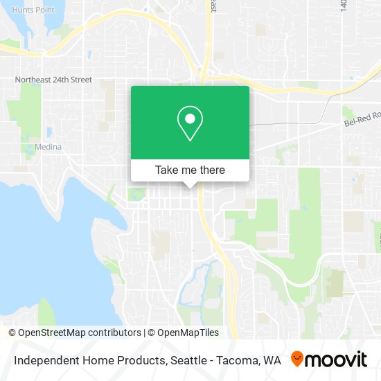 Independent Home Products map