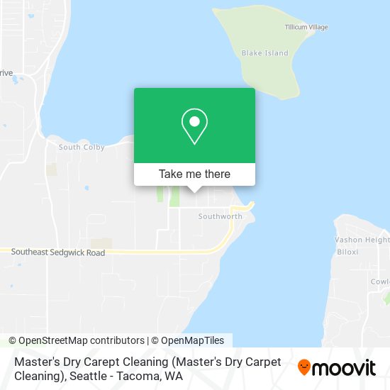 Master's Dry Carept Cleaning map