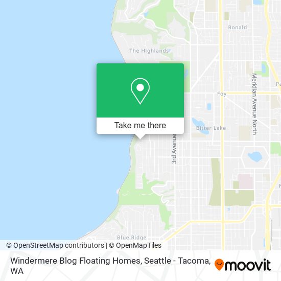 Windermere Blog Floating Homes map