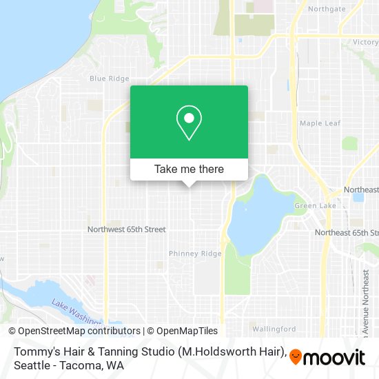 Tommy's Hair & Tanning Studio (M.Holdsworth Hair) map