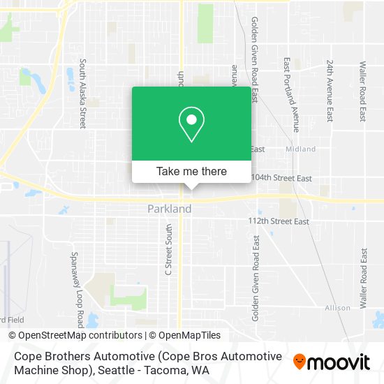 Mapa de Cope Brothers Automotive (Cope Bros Automotive Machine Shop)