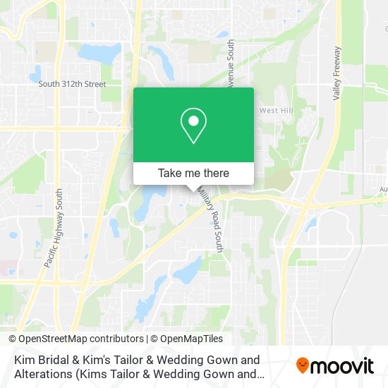 Kim Bridal & Kim's Tailor & Wedding Gown and Alterations map