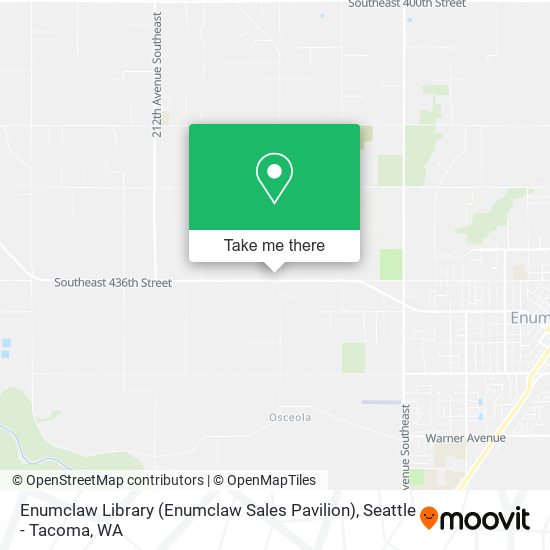 Enumclaw Library (Enumclaw Sales Pavilion) map