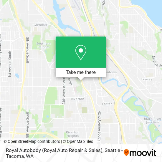 Mapa de Royal Autobody (Royal Auto Repair & Sales)