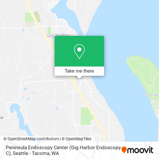 Mapa de Peninsula Endoscopy Center (Gig Harbor Endoscopy C)