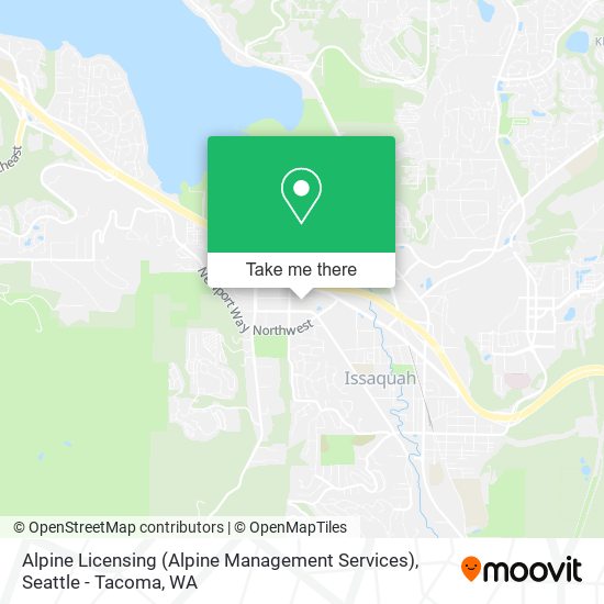 Mapa de Alpine Licensing (Alpine Management Services)