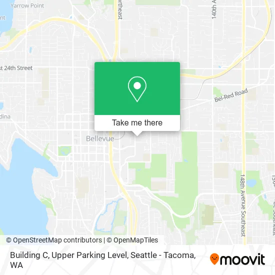 Mapa de Building C, Upper Parking Level