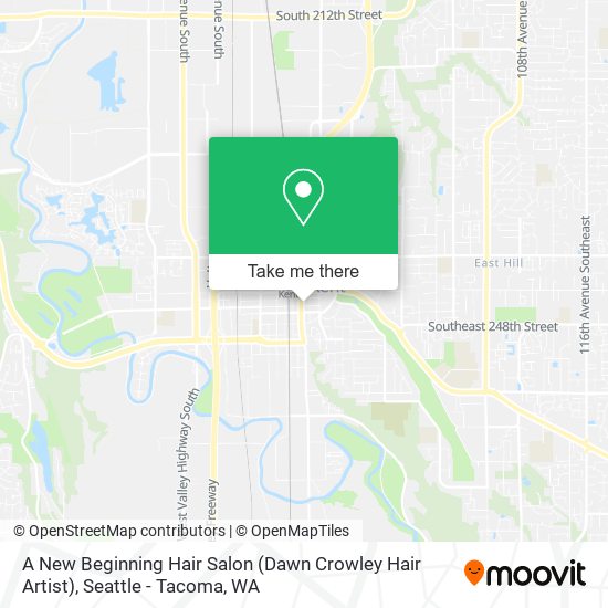 Mapa de A New Beginning Hair Salon (Dawn Crowley Hair Artist)