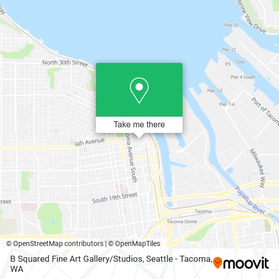 B Squared Fine Art Gallery / Studios map