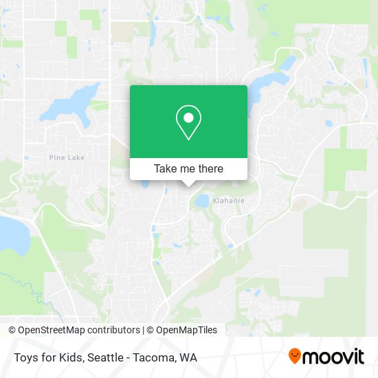Toys for Kids map