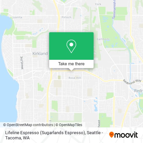 Lifeline Espresso (Sugarlands Espresso) map