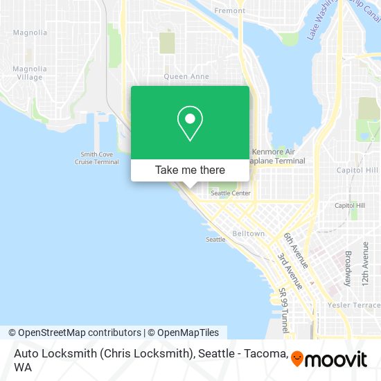 Auto Locksmith (Chris Locksmith) map