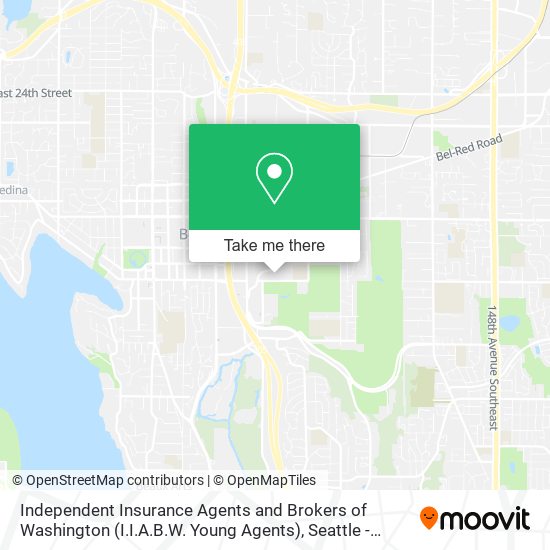 Mapa de Independent Insurance Agents and Brokers of Washington (I.I.A.B.W. Young Agents)