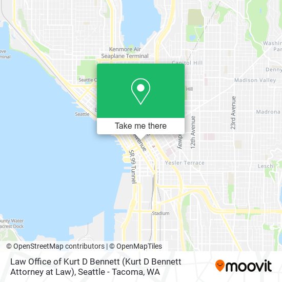 Mapa de Law Office of Kurt D Bennett (Kurt D Bennett Attorney at Law)