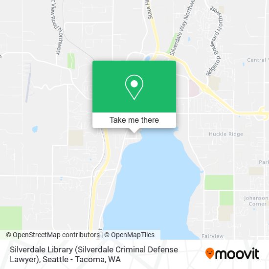 Mapa de Silverdale Library (Silverdale Criminal Defense Lawyer)