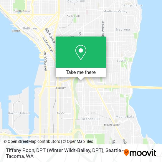Tiffany Poon, DPT (Winter Wildt-Bailey, DPT) map