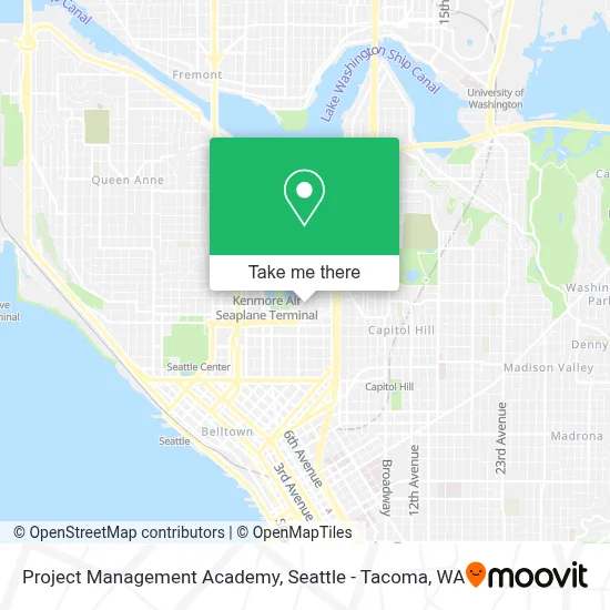 Project Management Academy map