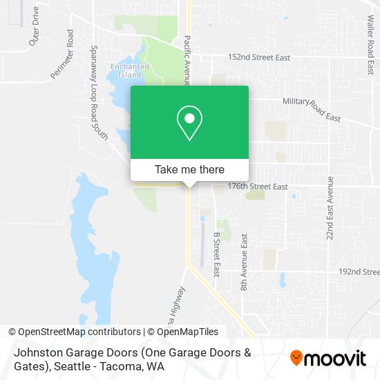 Mapa de Johnston Garage Doors (One Garage Doors & Gates)