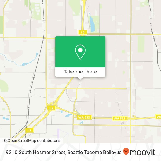 9210 South Hosmer Street map