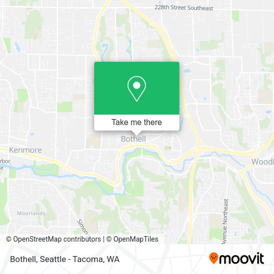 Bothell map