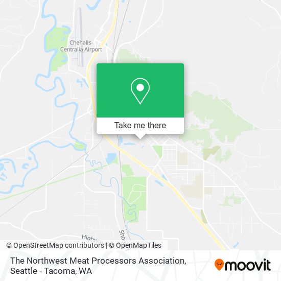 Mapa de The Northwest Meat Processors Association