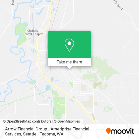 Mapa de Arrow Financial Group - Ameriprise Financial Services