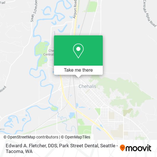 Edward A. Fletcher, DDS, Park Street Dental map