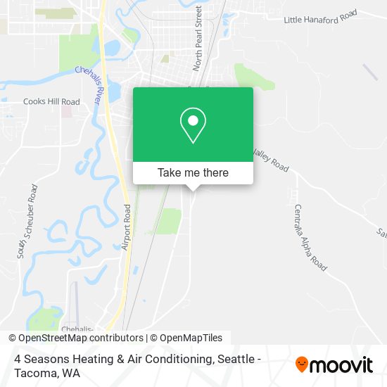 4 Seasons Heating & Air Conditioning map