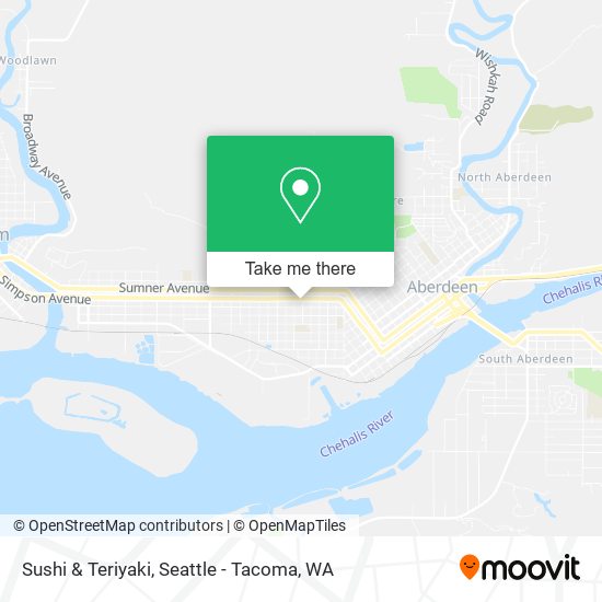 Mapa de Sushi & Teriyaki