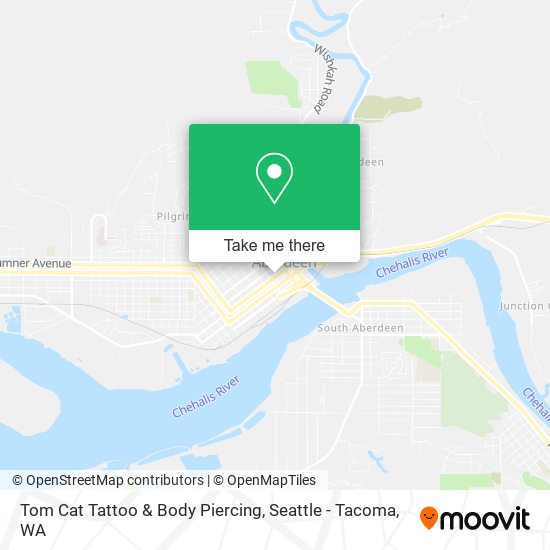 Tom Cat Tattoo & Body Piercing map