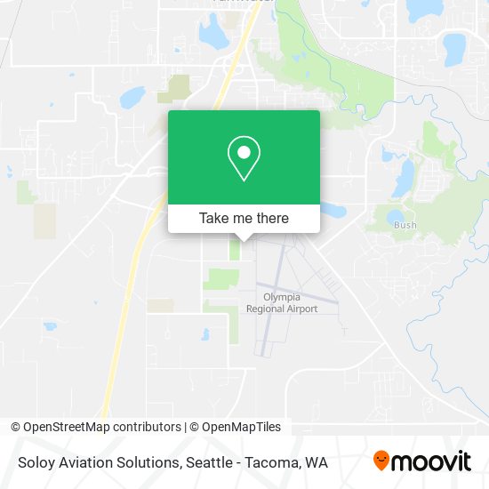 Soloy Aviation Solutions map