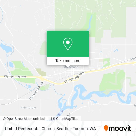 United Pentecostal Church map