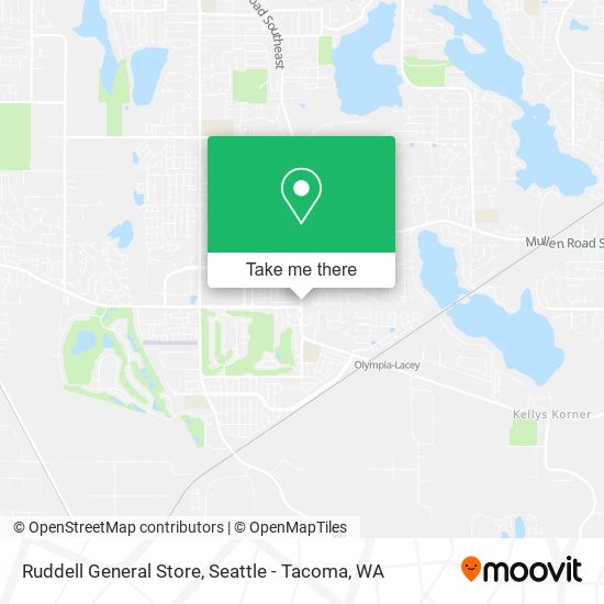 Ruddell General Store map