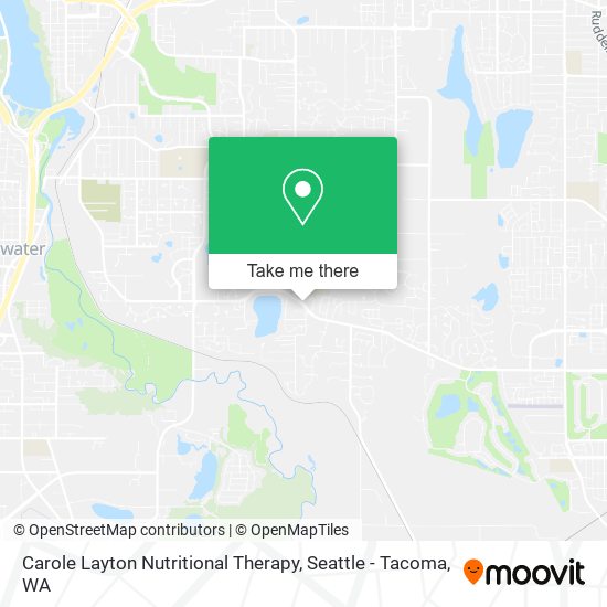 Carole Layton Nutritional Therapy map