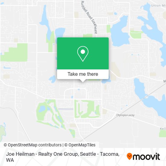 Joe Heilman - Realty One Group map