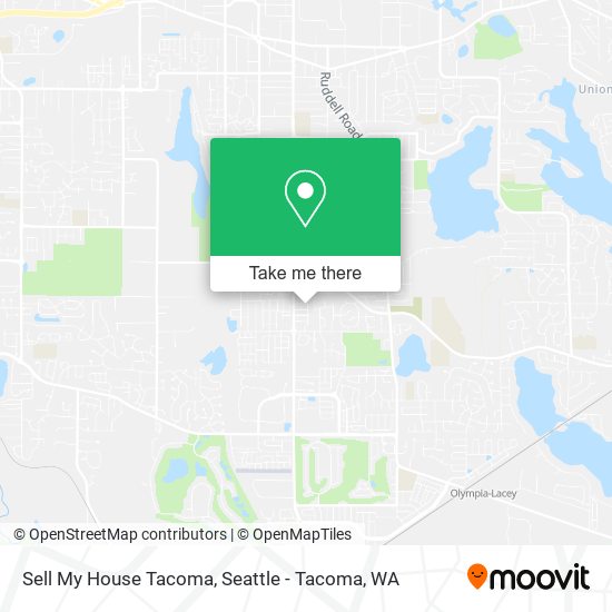 Mapa de Sell My House Tacoma