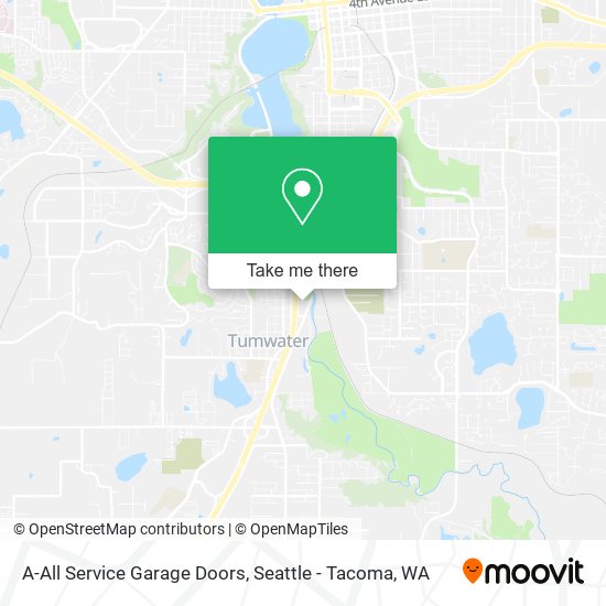 A-All Service Garage Doors map