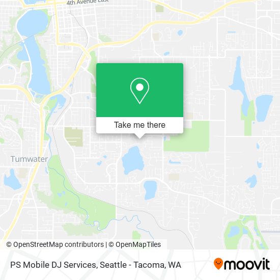 PS Mobile DJ Services map